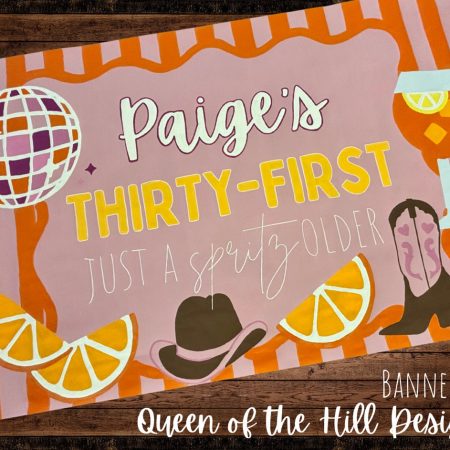 Custom Paper Banner By Tara Hill