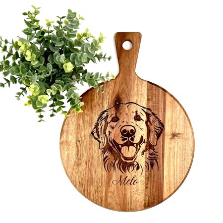 Custom Dog Cutting Board