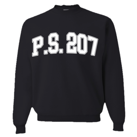 P.S. 207 Outline Crewneck